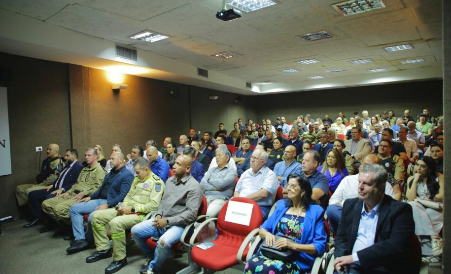 Secretário da Segurança Pública ministra palestra sobre segurança pública em Londrina