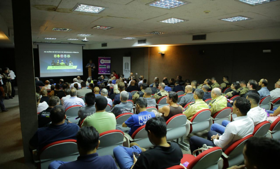 Secretário da Segurança Pública ministra palestra sobre segurança pública em Londrina