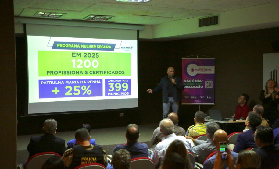 Secretário da Segurança Pública ministra palestra sobre segurança pública em Londrina