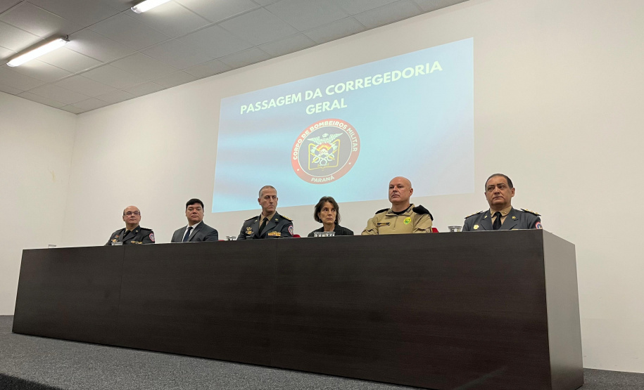 CBMPR tem novo Corregedor-Geral