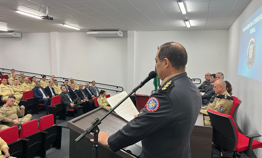 CBMPR tem novo Corregedor-Geral