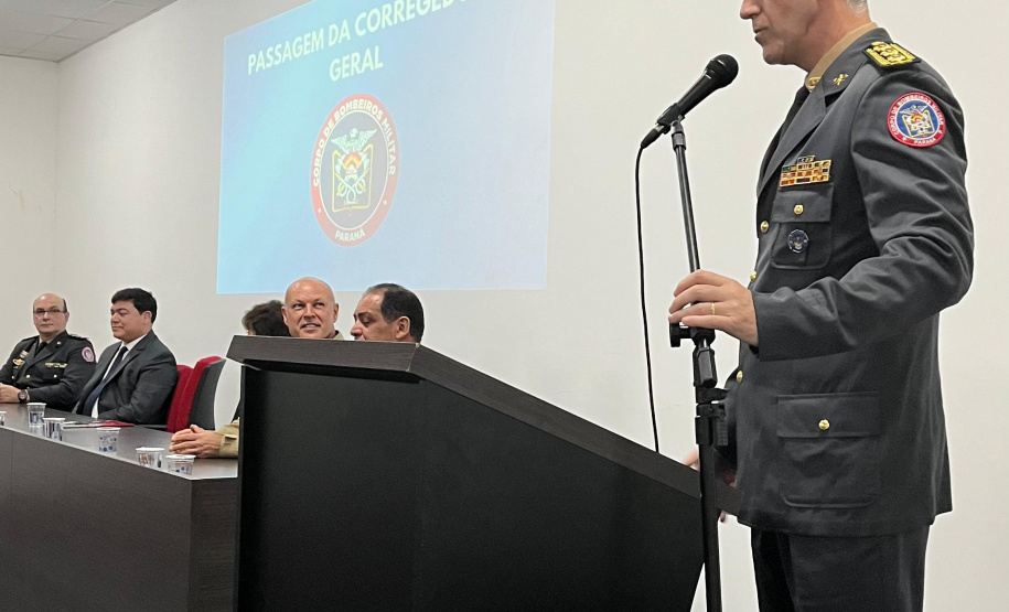 CBMPR tem novo Corregedor-Geral