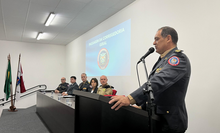 CBMPR tem novo Corregedor-Geral