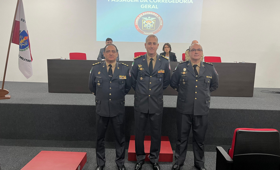 CBMPR tem novo Corregedor-Geral