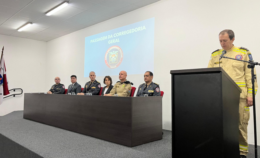 CBMPR tem novo Corregedor-Geral