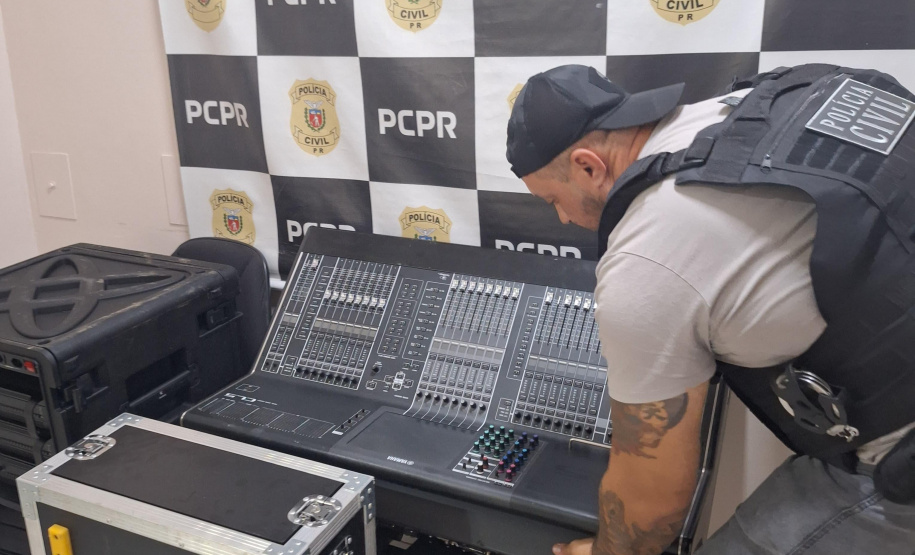 PCPR e PCSP recuperam equipamentos avaliados em R$ 375 mil em Campina Grande do Sul