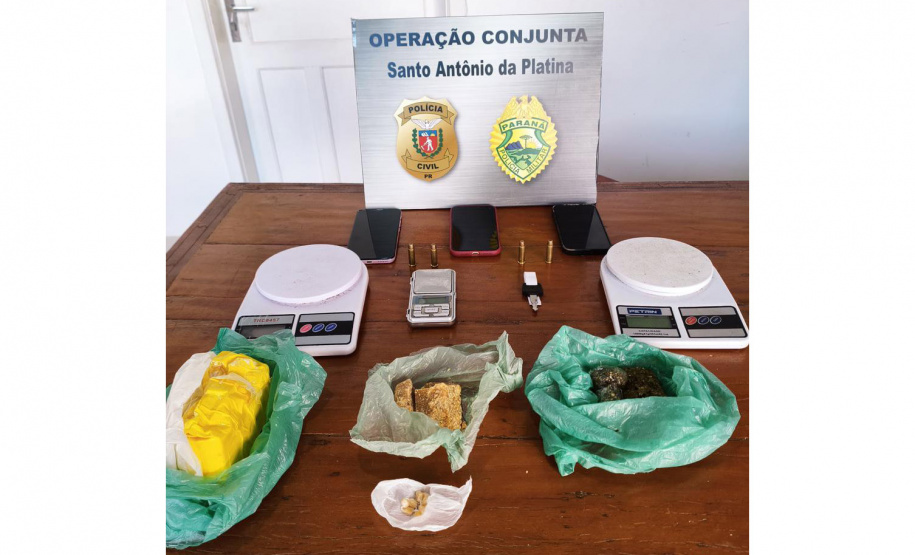 PCPR e PMPR prendem cinco pessoas durante uma ação integrada no Norte do Estado