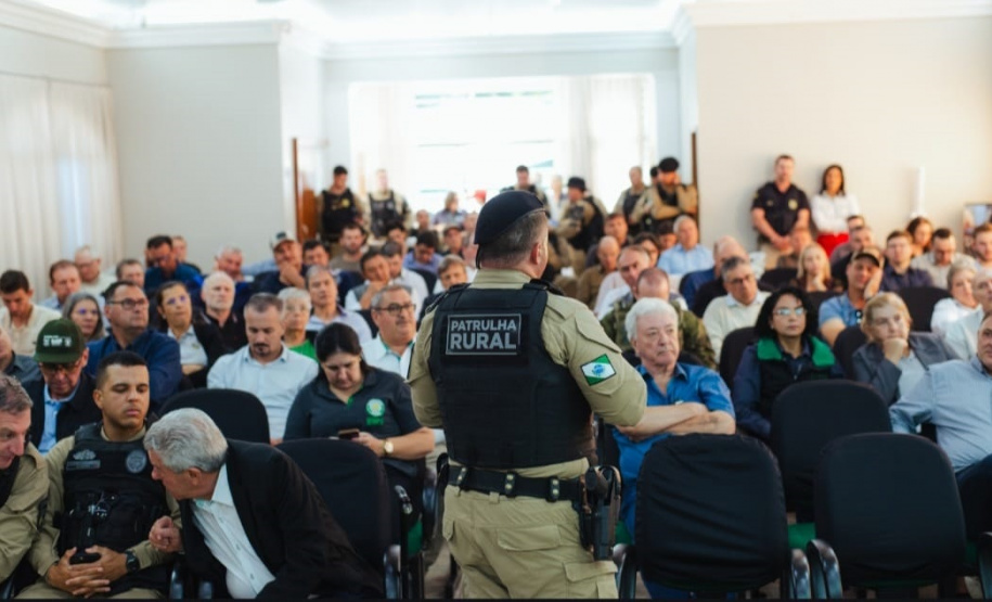 PPMPR e FAEP promovem encontros para reforçar a segurança nas áreas rurais do Paraná