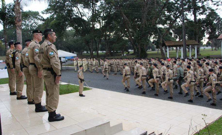 Solenidade marca início do Curso de Habilitação de Oficiais Especialistas da PMPR