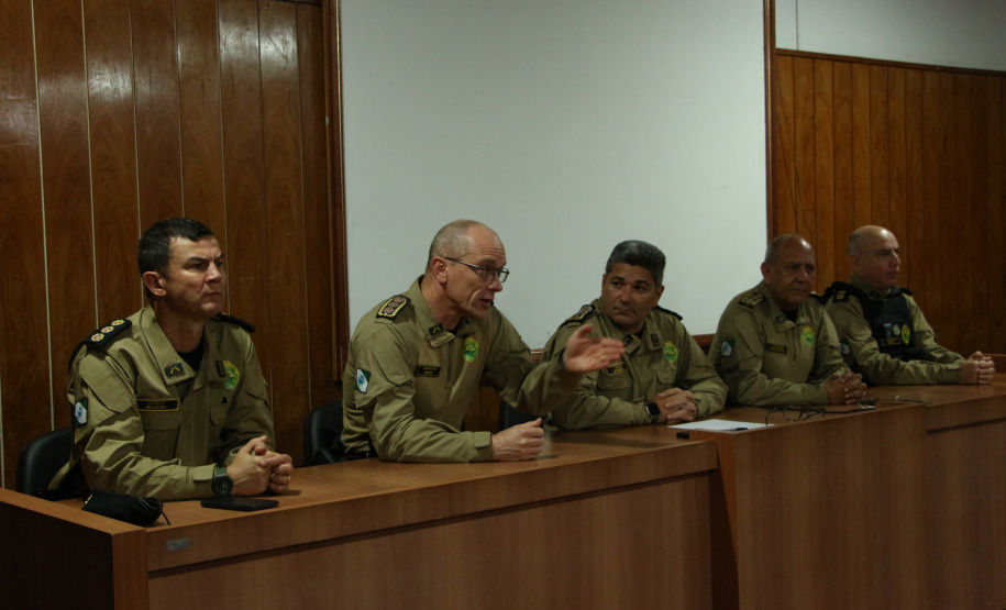 Solenidade marca início do Curso de Habilitação de Oficiais Especialistas da PMPR