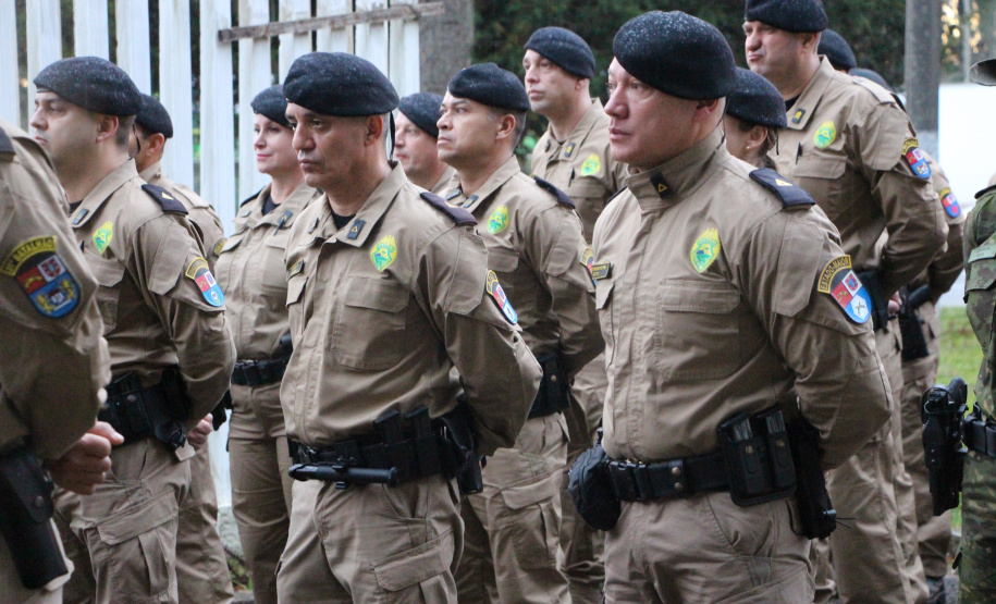 Solenidade marca início do Curso de Habilitação de Oficiais Especialistas da PMPR