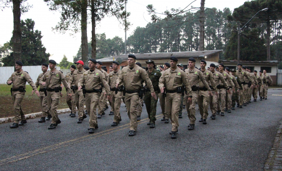 Solenidade marca início do Curso de Habilitação de Oficiais Especialistas da PMPR