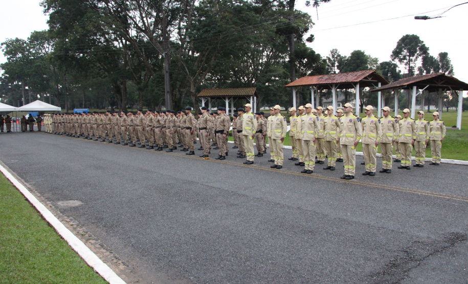 Solenidade marca início do Curso de Habilitação de Oficiais Especialistas da PMPR