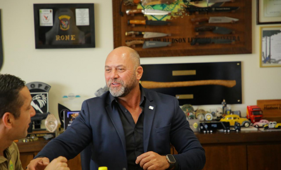 Secretário Hudson recebe prefeita de Astorga Suzie Pucillo