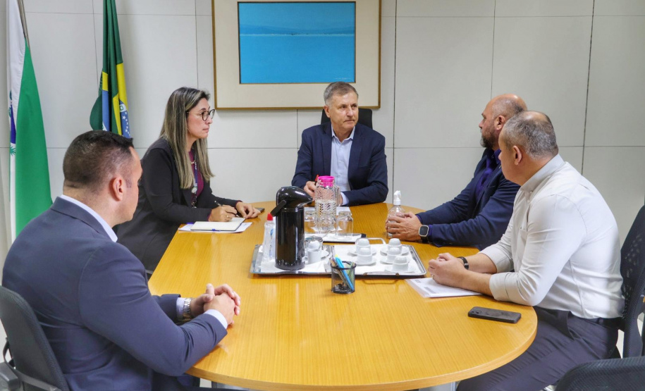 Secretário Hudson se reúne com secretário da Administração e da Previdência Luizão Goulart