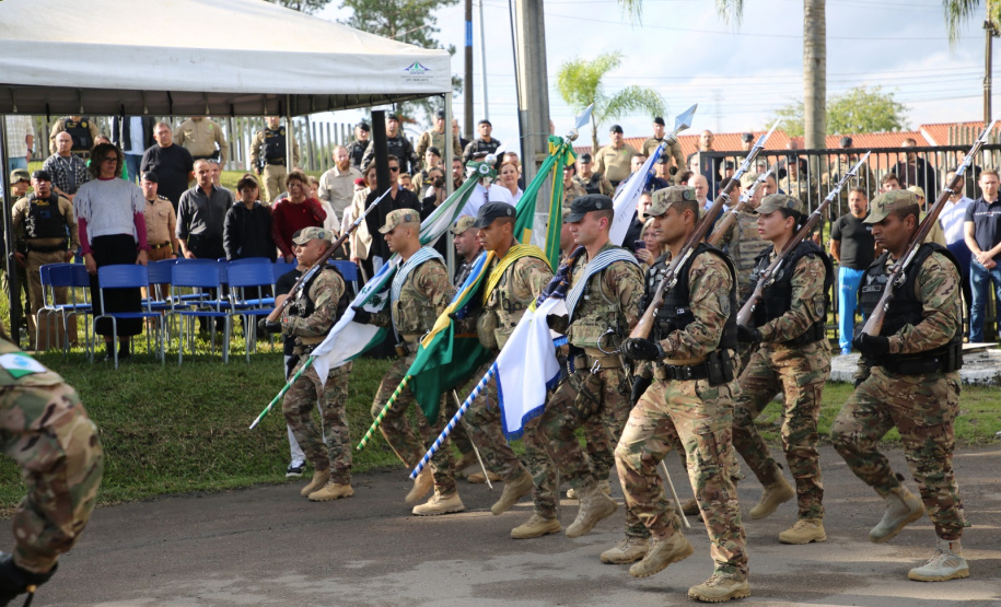 Solenidade marca início do Curso de Habilitação de Oficiais Especialistas da PMPR