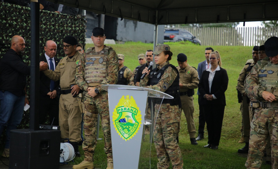 Solenidade marca início do Curso de Habilitação de Oficiais Especialistas da PMPR