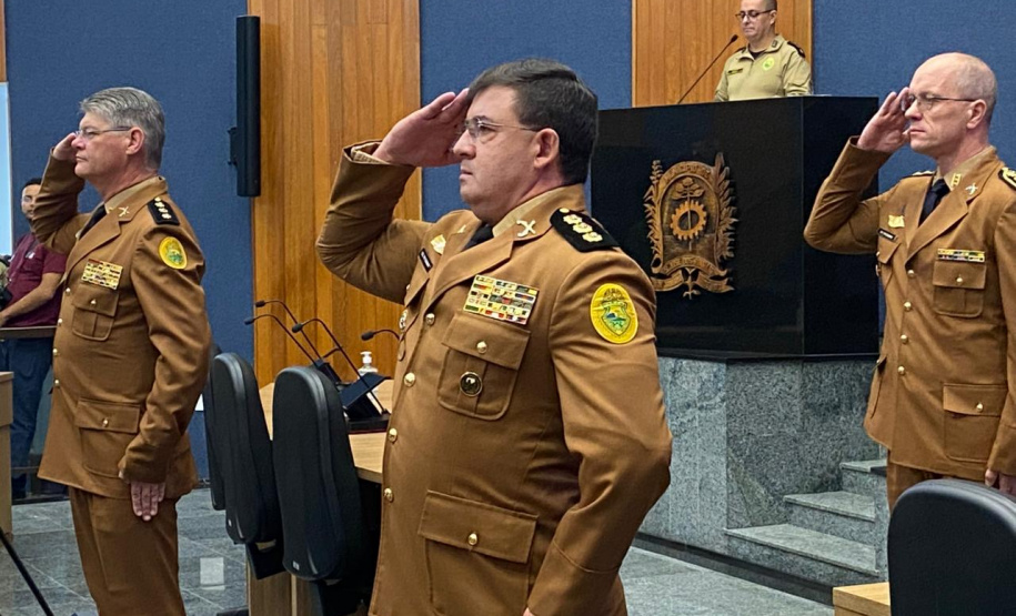 PMPR promove solenidade que marca passagem de comando no 6° CRPM