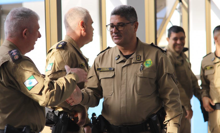 PMPR promove solenidade que marca passagem de comando no 6° CRPM