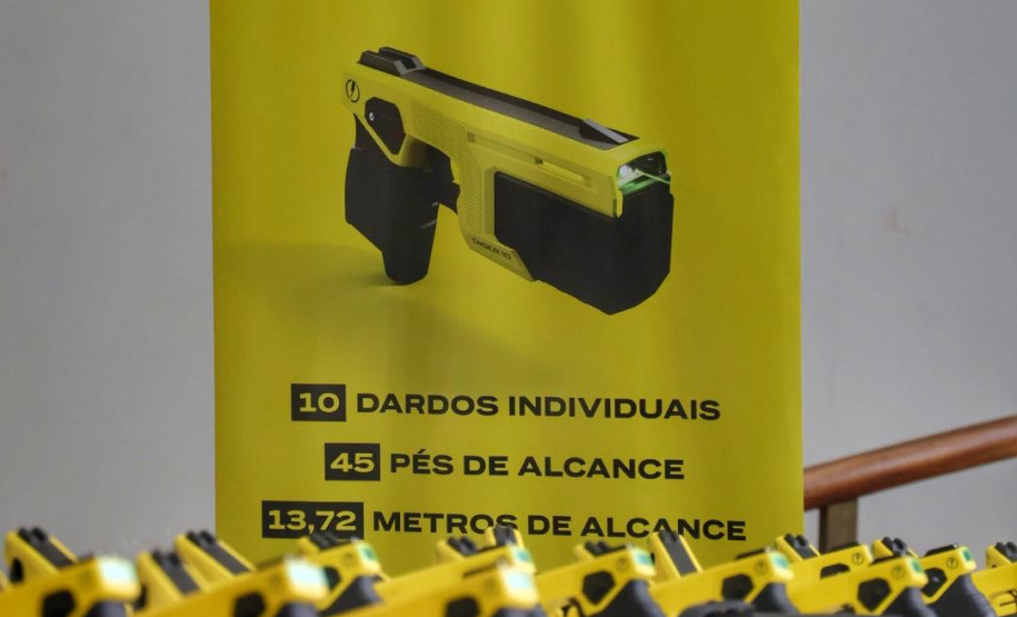 Com tecnologia de última geração, Paraná entrega 1,4 mil armas não letais para as polícias