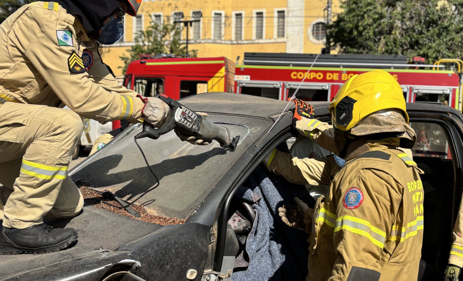 Simulado de Acidente com Múltiplas Vítimas reforça ações do Maio Amarelo em Jacarezinho
