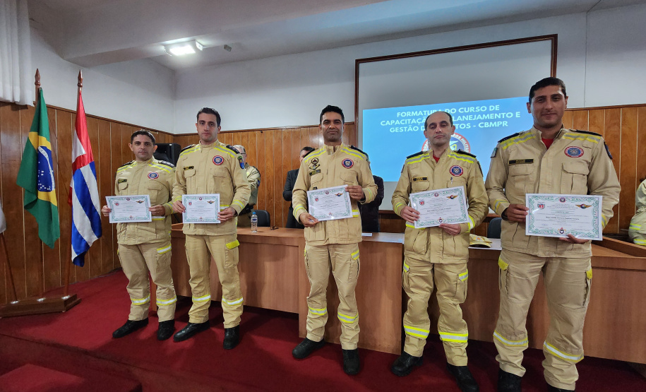 CBMPR conclui 1º Curso de Capacitação em Planejamento e Gestão de Projetos