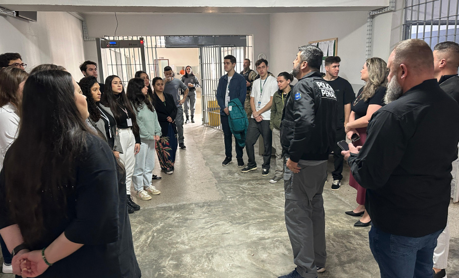 Sesp promove visita à sede da Polícia Penal para servidores