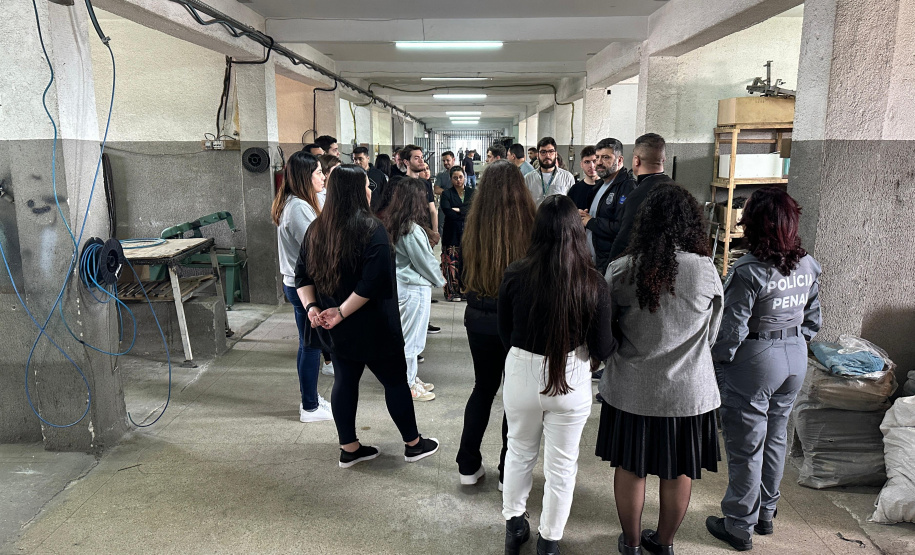 Sesp promove visita à sede da Polícia Penal para servidores