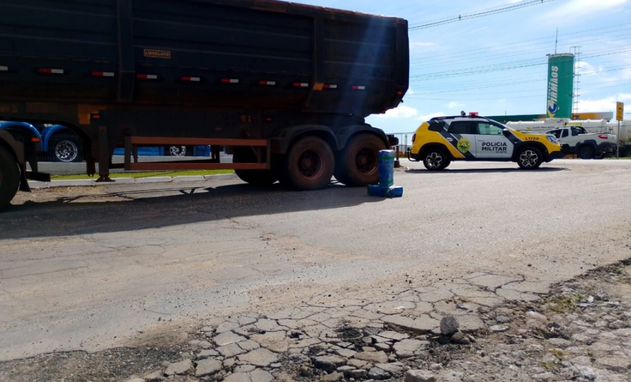 PMPR apreende mais de 3,4 toneladas de drogas em Ganchinho