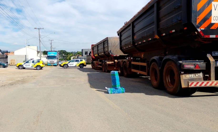 PMPR apreende mais de 3,4 toneladas de drogas em Ganchinho