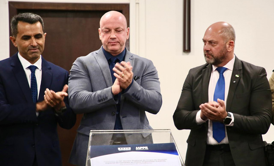 Combate ao crime: Estado fornece policiais para novo Gaeco em Umuarama