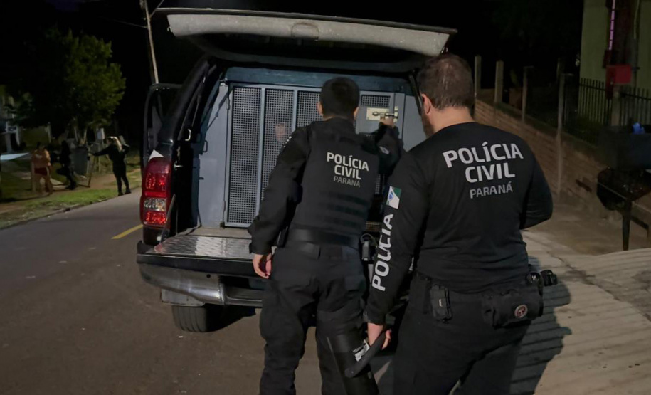 PCPR cumpre 26 ordens judiciais em operação contra crimes violentos em Clevelândia