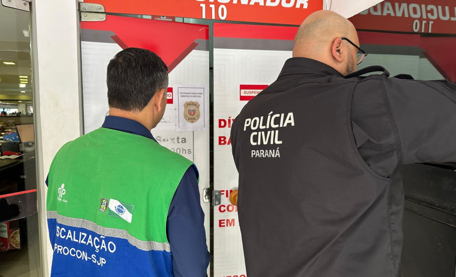 PCPR fecha empresa de negociação de dívidas por crime contra o consumidor e estelionato