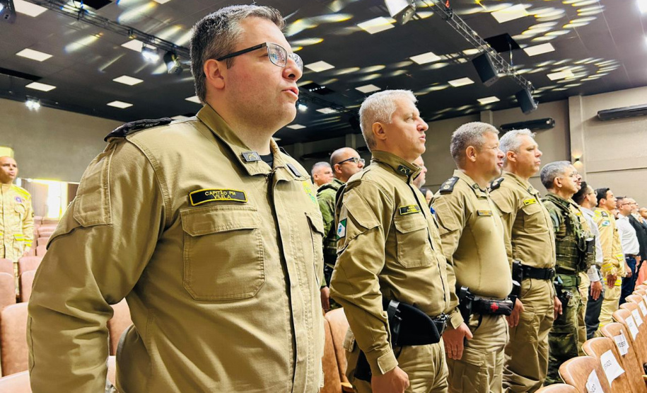 PMPR realiza solenidade de passagem de comando do 7º BPM em Cruzeiro do Oeste