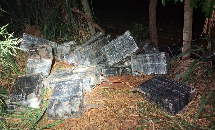 PMPR apreende mais de duzentos quilos de maconha em Foz do Iguaçu