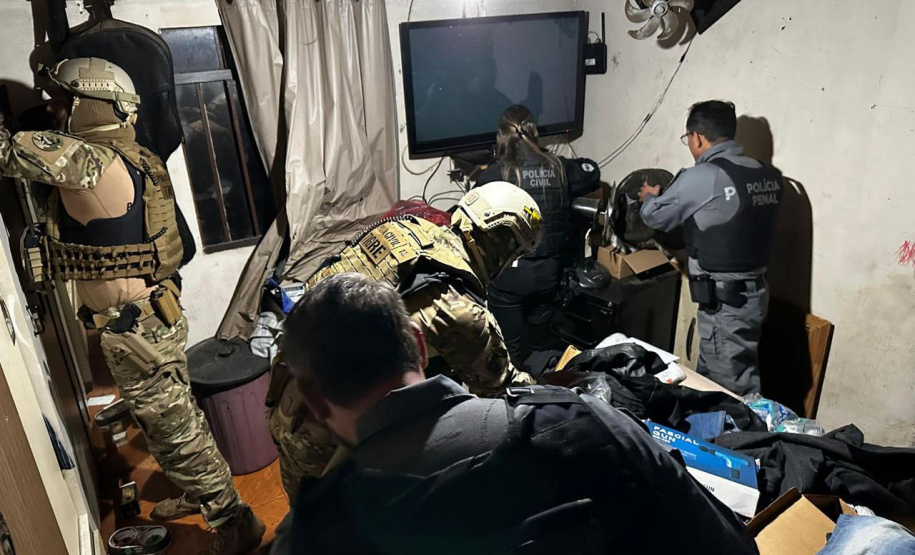 PCPR deflagra operação contra grupo investigado por crimes em unidade prisional na RMC