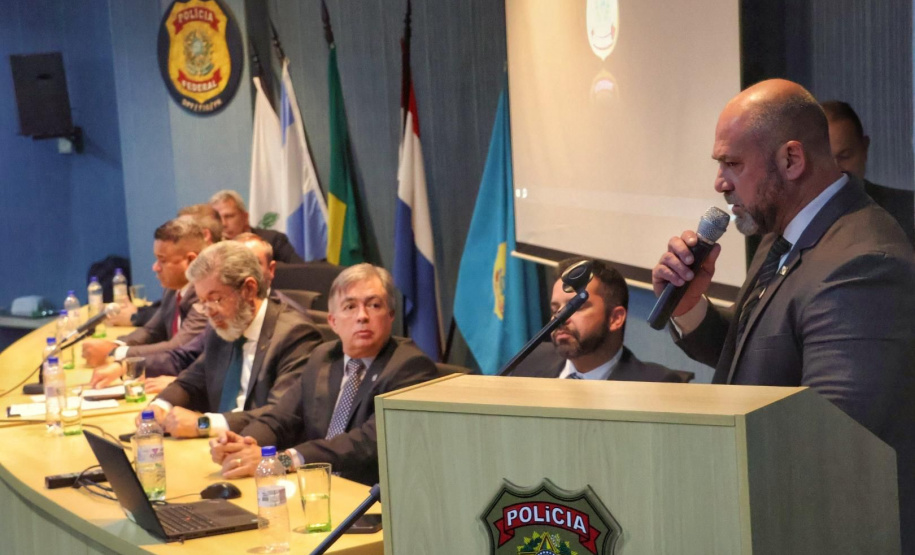 Secretário Hudson participa do lançamento do Plano de Atuação Integrada na Fronteira