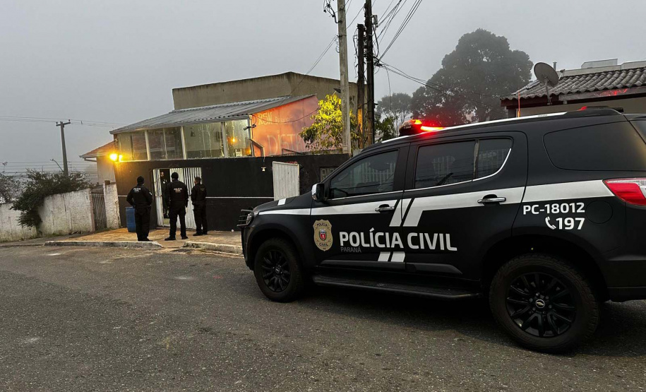 Forças de segurança deflagram operação contra o tráfico de drogas em Curitiba