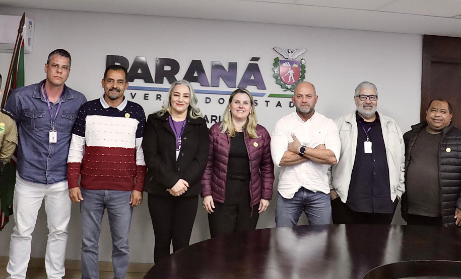 Secretário Hudson se reúne com prefeita de Nova Fátima Renata Montenegro Balan Xavier