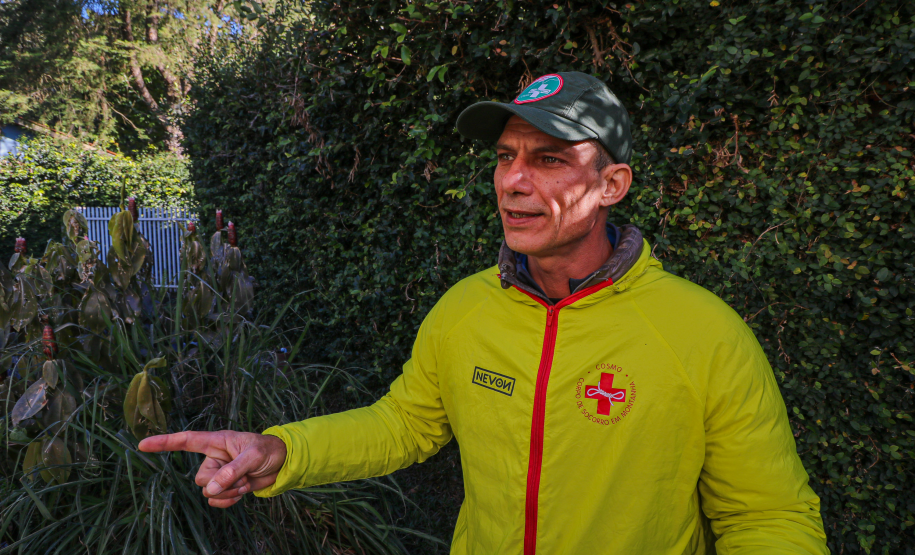 Início da "temporada de montanhas" exige planejamento e cuidados - Na foto, Lineu César de Araújo Filho, vice-coordenador Corpo de Socorro em Montanha (Cosmo)