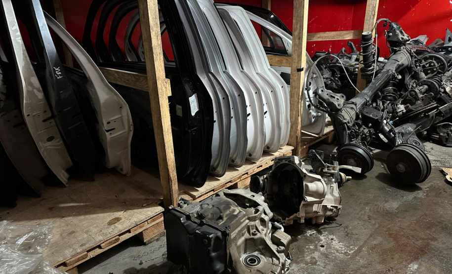 PCPR apreende dezenas de peças veiculares durante ação em Curitiba