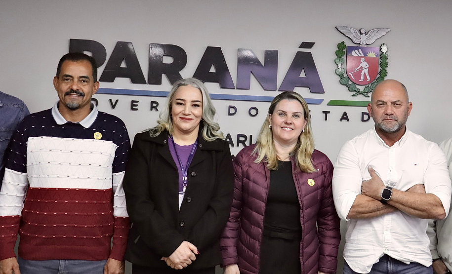 Secretário Hudson se reúne com prefeita de Nova Fátima Renata Montenegro Balan Xavier