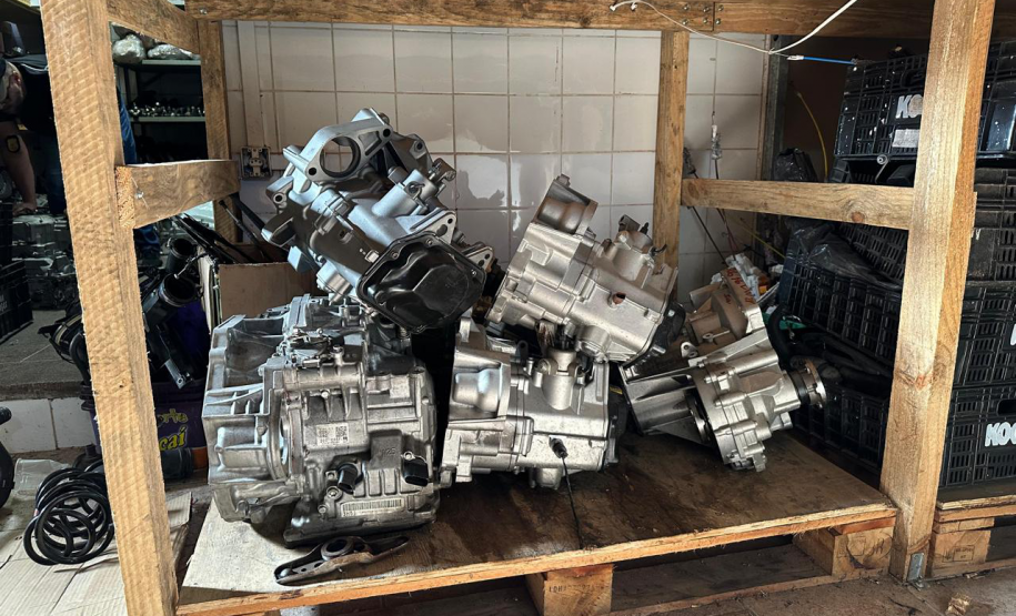 PCPR apreende dezenas de peças veiculares durante ação em Curitiba