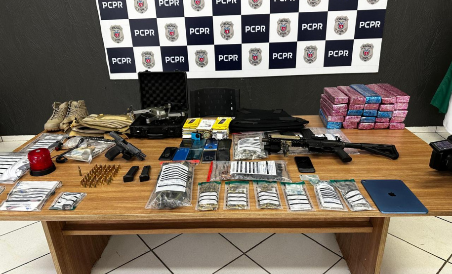 PCPR prende seis pessoas em operação contra grupo armado em Foz do Iguaçu