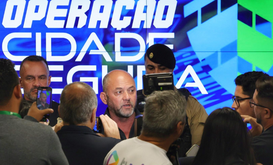 Secretário Hudson participa de reunião da Operação Cidade Segura em Paranaguá