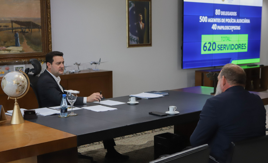 Ratinho Junior anuncia contratação de 620 policiais para reforçar o quadro da Polícia Civil