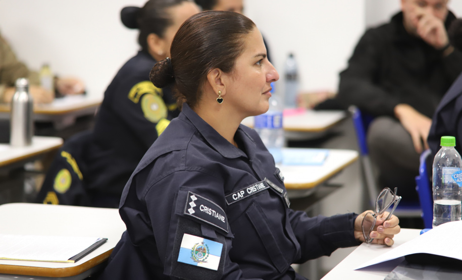 PMPR sedia curso de polícia comunitária aplicada com profissionais de segurança de todo o Brasil