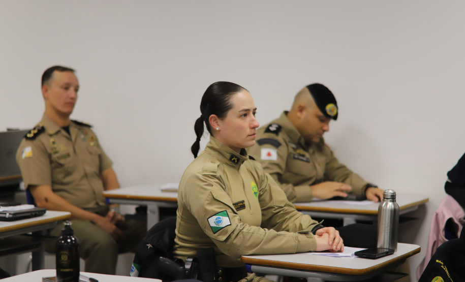 PMPR sedia curso de polícia comunitária aplicada com profissionais de segurança de todo o Brasil