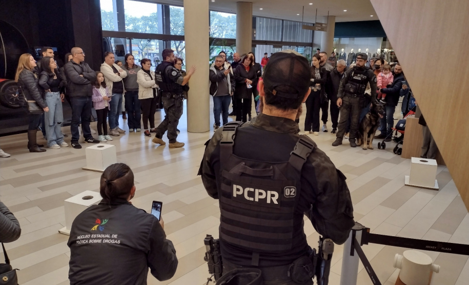 PCPR promove evento de conscientização sobre drogas em Curitiba