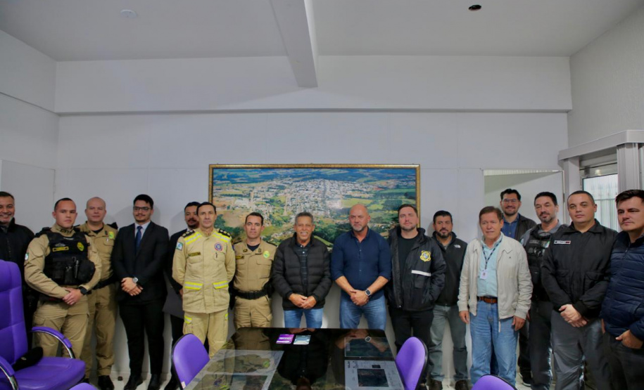 Secretário da Segurança reforça parceria com municípios em visitas a Telêmaco Borba e Ortigueira